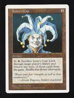 MTG 5th Edition Jester's Cap - Image 1
