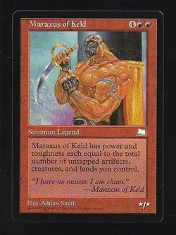 MTG Weatherlight Maraxus of Keld - Image 1