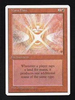 MTG 4th Edition Mana Flare - Image 1