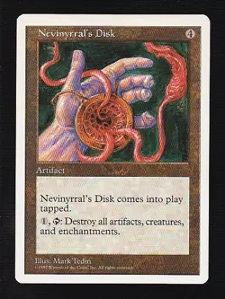 MTG 5th Edition Nevinyrral's Disk - Image 1