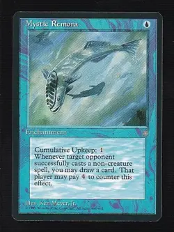 MTG Ice Age Mystic Remora - Image 1