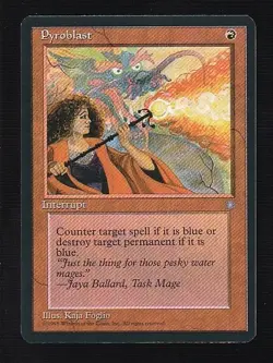 MTG Ice Age Pyroblast - Image 1