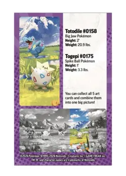 Pokemon - Ascended Heroes Mini Tin - Togepi & Totodile - Trusted Seller ✨ - Image 3