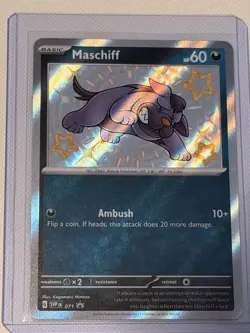 Maschiff 071 Pokemon TCG S&V Black Star Promo Holo NM - Image 1