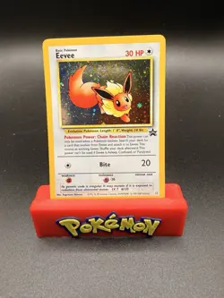 Pokemon 2000 Eevee Black Star Promo #11 Near Mint 🌀"Swirl Above Its Tail - Image 1
