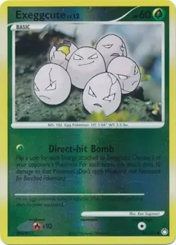 Pokemon Exeggcute 82/123 Reverse Holo Mysterious Treasures NM - Image 1