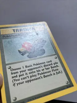 Pokemon Base Set Pokemon Flute Trainer 86/102 HP - Image 3