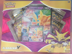 Pokemon TCG: Alakazam V Collection Box - Factory Sealed - Image 1