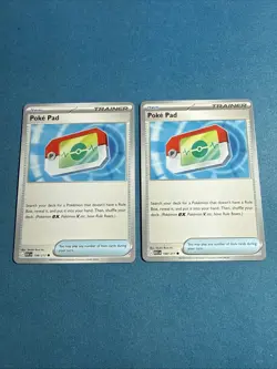 (2) POKE PAD 198/217 Ascended Heroes Trainer Item Common NM English Pokemon TCG - Image 1