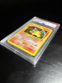 1999 POKEMON GAME CHARIZARD-HOLO PSA 4 VG EX - Image 5