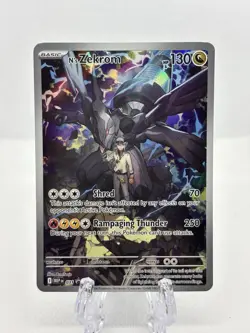 Pokemon TCG N’s Zekrom 031 Ascended Hero’s Black Star Promo NM - Image 1