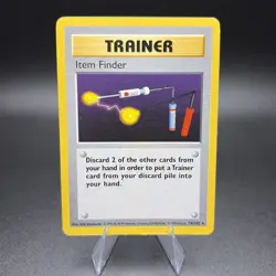Pokemon Item Finder 074/102 Base Set (Shadowless) Regular - Image 1