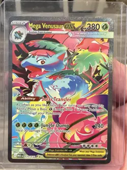Pokemon Mega Venusaur EX 177/132 Me01: Mega Evolution Rare Holo 380 HP - Image 1