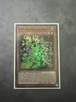YuGiOh PSY-FRAMEGEAR DELTA Super Rare OP25-EN005 NM - Image 1