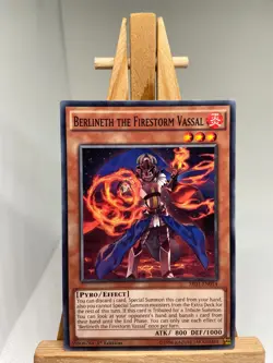 Berlineth The Firestorm Vassal - 1st Edition SR01-EN014 - NM - YuGiOh - Image 1