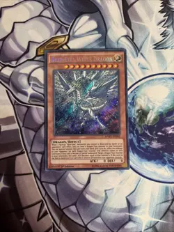 (YCL) Deep-Eyes White Dragon - MVP1-ENS05 - Secret Rare - 1st Edition - VLP - Image 1