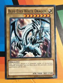 Yugioh! LP Blue-Eyes White Dragon LDK2-ENK01 - Common Unl Ed NM - Image 1