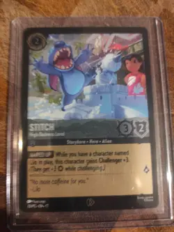Disney Lorcana Stitch High Badness Level Lorcana Promo Foil 35/P3 - Image 1