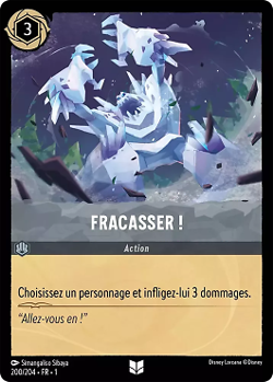 Lorcana - Fracasser ! - Premier Chapitre - MINT/NMINT - FR - FOIL - Image 1