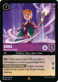 Lorcana - Anna - Majeste mystique - MINT/NMINT - FR - FOIL - Image 1