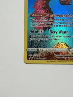 Galarian Moltres Promo SWSH: Sword & Shield Promo Cards SWSH284 MP Surface Face - Image 5