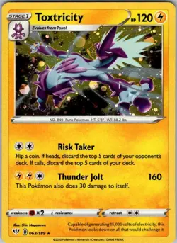 Toxtricity - (Cosmos Holo) Holo Promo Miscellaneous Cards & Products 063/189 MP - Image 1
