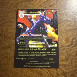 Pokemon Shining Charizard GX Full Art Holo Card 2019 English Stage 2 - Image 1