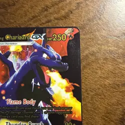 Pokemon Shining Charizard GX Full Art Holo Card 2019 English Stage 2 - Image 4