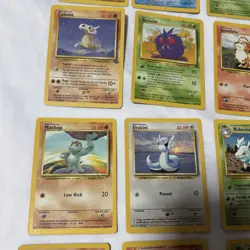 Vintage 1999 Pokemon Cards Lot 25 Base Jungle Fossil LP/NM No Duplicates - Image 4