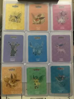2023 Pokemon Funism Eevee + Evolutions Lenticular 3D Card Set - Image 1