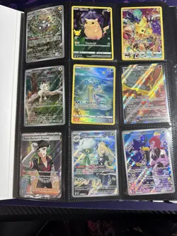 Pokemon Binder Lot 132 Cards ALL HITS (MegaEv,DestRiv,ObsFla,PrisEv,PhanFla) - Image 1