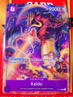 One Piece En Card Game Carte Promo Kaido P-010 English Mint - Image 1