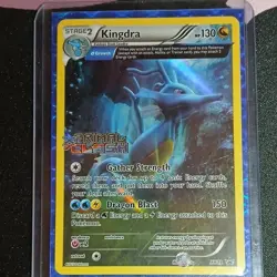 Pokemon Kingdra Primal Clash XY39 Holo Stage 2 Card 2015 English - Image 1