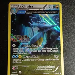 Pokemon Kingdra Primal Clash XY39 Holo Stage 2 Card 2015 English - Image 3