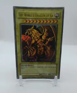YU-GI-OH! Egyptian God Cards GBI-001 002 003 Ra Slifer Obelisk Set Ultra Rare - Image 5