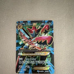 Pokemon M Scizor EX Ultra Rare Mega Holo 77/122 Breakpoint Card - Image 2