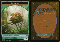 50 Token Cards - SAPROLING Tokens - Commander Anthology Vol 2 - Magic MTG FTG - Image 1