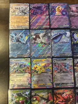 Pokemon TCG Double Rare EX Lot- 20 Cards Scarlet & Violet &Mega Evolution - Image 2