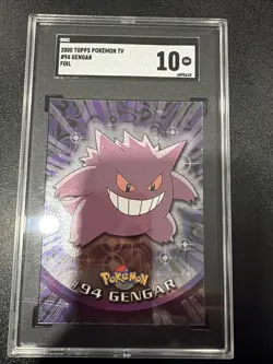 Topps 2000 Pokemon Gengar TV Series #94 Sgc 10 - Image 1