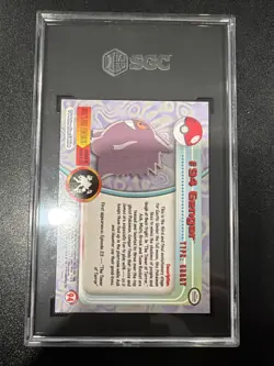Topps 2000 Pokemon Gengar TV Series #94 Sgc 10 - Image 2