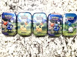 LOT OF 5 SEALED ✅ Pokemon TCG Ascended Heroes MINI TINS Brand New - Image 1