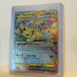 Pikachu ex 057/191 Sv08: Pokemon TCG Surging Sparks Holo Never Played - Image 3