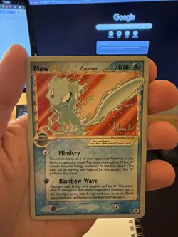 Pokemon Mew Star Delta Species World Championship Decks Ultra Rare 70 HP 101/10… - Image 1