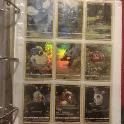 Pokemon Crown Zenith Complete Common Card Collection Binder + Galarian Gallery - Image 1