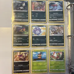 Pokemon Crown Zenith Complete Common Card Collection Binder + Galarian Gallery - Image 5