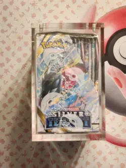 Pokemon TCG Sword & Shield Silver Tempest Booster Box Sealed w/ Acrylic - Image 4