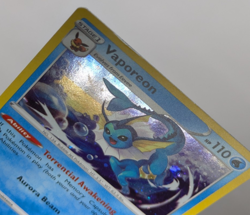Vaporeon [HD SWIRL] - 030/185 - Cosmos Holo - Vivid Voltage Promo - Pokemon - LP - Image 4