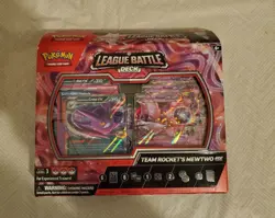Pokemon TCG Team Rocket's Mewtwo ex League Battle Deck Sealed New - Image 1