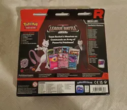 Pokemon TCG Team Rocket's Mewtwo ex League Battle Deck Sealed New - Image 2