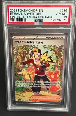 Pokemon Ethan's Adventure #236/182 Destined Rivals PSA 10 GEM MINT - Image 1